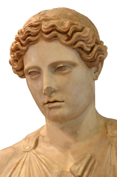 Beautiful ancient roman statue