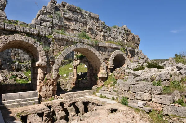 Roman Bath House — Zdjęcie stockowe