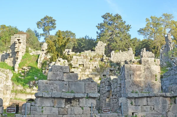 Starożytne greckie miasto — Zdjęcie stockowe