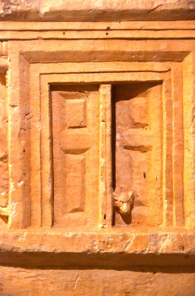 Detail aus einem antiken römischen Grab — Stockfoto