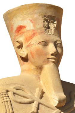 Kraliçe Hatshepsut dev heykeli
