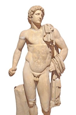 Tanrı Apollon antik Roma heykeli