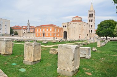 Zadar'ın tarihi merkezini