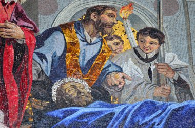 St Mark Evangelist saygı