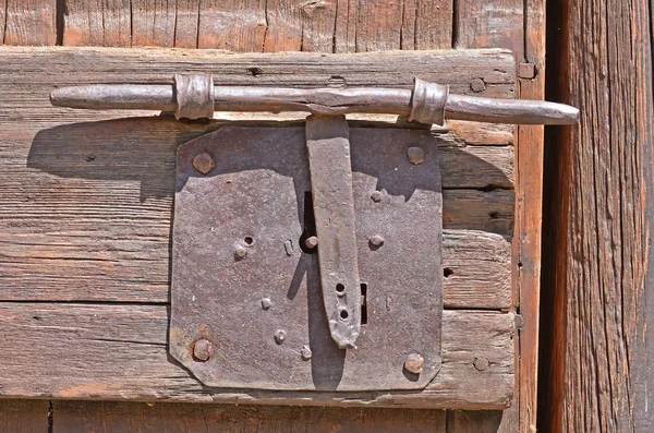 Old hand made lock — Stock Photo, Image