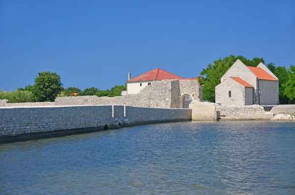 Antika romerska ön staden Nin — Stockfoto