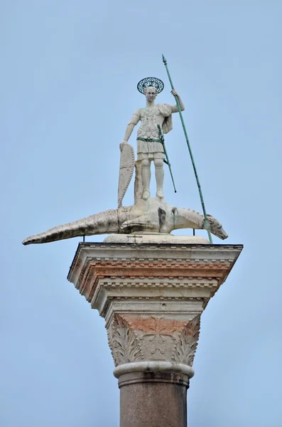 O velho santo padroeiro de Veneza — Fotografia de Stock