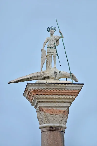 El viejo santo patrón de Venecia — Foto de Stock