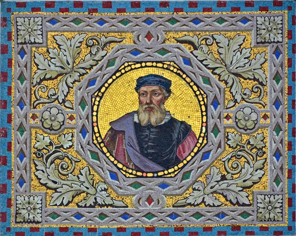 Mozaicul venețian al unui bărbat — Fotografie, imagine de stoc