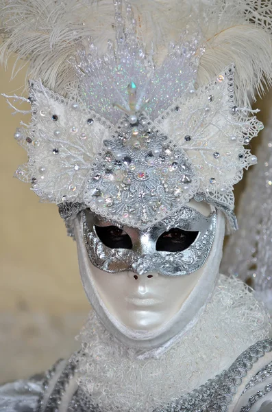 Carnival masked costume — Stock Photo, Image