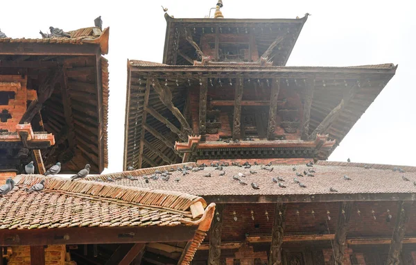 位于尼泊尔Panauti Durbar广场的Indreshwor Mahadev寺 教科文组织暂定场址 南亚神圣而神圣的城镇 印度教和佛教的里程碑 — 图库照片