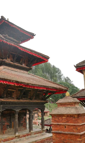 ユネスコの暫定的なサイト ネパールのPanauti Durbar SquareにあるIndreshwor Mahadev Temple 神聖で神聖な町 — ストック写真