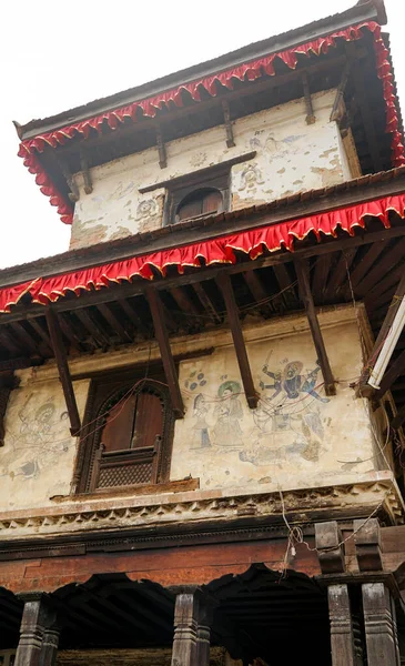 Nepal Deki Panauti Durbar Meydanı Ndaki Indreshwor Mahadev Tapınağı Unesco — Stok fotoğraf