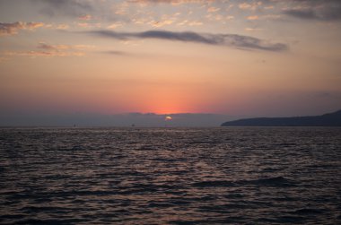Karadeniz üzerinde gece gökyüzü