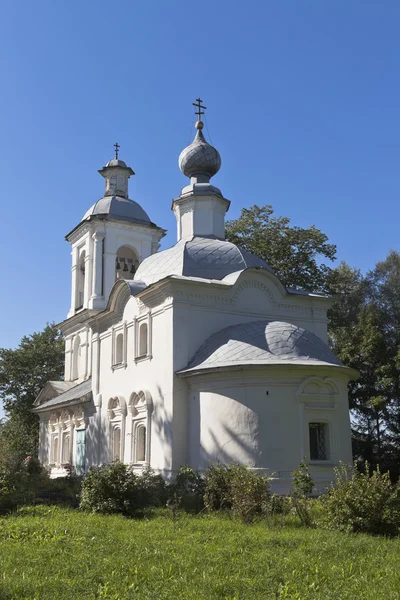 Kostel Zjevení Páně v regionu Belozersk Vologda, Rusko — Stock fotografie