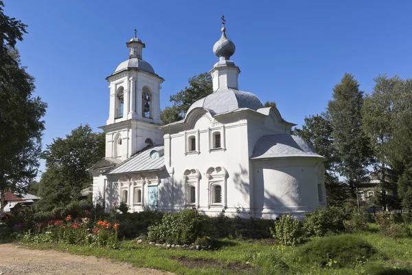 Kościół Objawienia Pańskiego w miejscowości Belozersk, Wołogodzki, Federacja Rosyjska — Zdjęcie stockowe