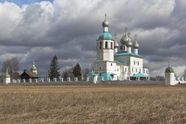 Elijah Tapınağı Peygamber şehrin Kadnikov Sokolsky District, Vologda Region, Rusya Federasyonu