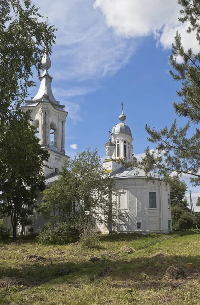 Templom Barlám Khutynsky Városban Vologda Oroszország — Stock Fotó