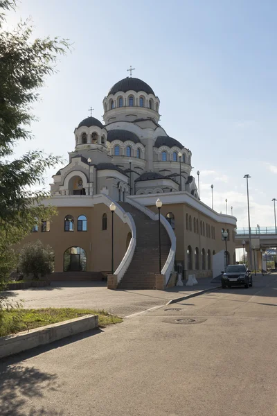 Chrám Svaté Tváře Krista Spasitele Osadě Adler Soči Krasnodarský Kraj — Stock fotografie