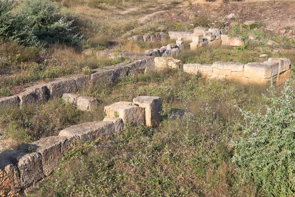 Restes Colonie Gréco Scythe Tchaïka Près Village Zaozernoe Evpatoria Crimée — Photo