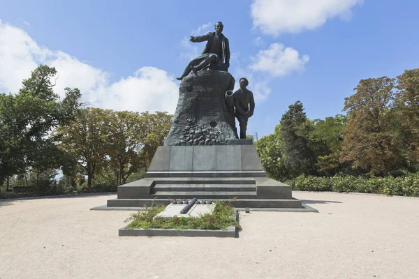 Sebastopoli Crimea Luglio 2020 Monumento Vice Ammiraglio Vladimir Alekseevich Kornilov — Foto Stock