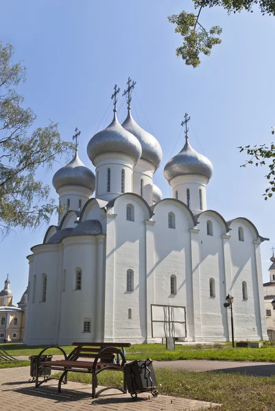 Pohled na chrám Žofie Vologda, Rusko — Stock fotografie