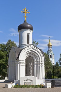 Şapel Vladimir simgesinin, Tanrı'nın annesi şehrin Vologda, Rusya Federasyonu