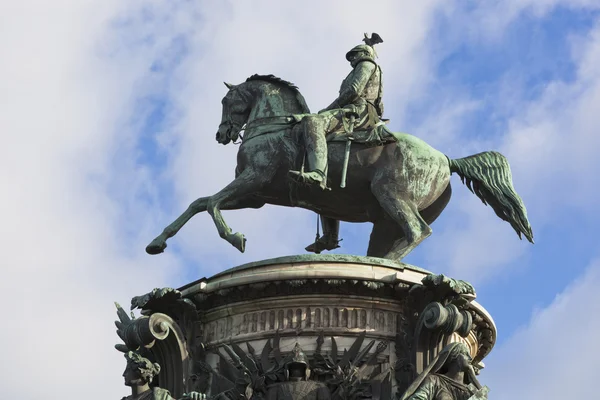 San Petersburgo, Rusia. Monumento a Nicolás I — Foto de Stock