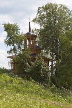 Şapel Meryem Varsayım bir köyde Markovskaya, Verhovazhskogo district, Vologda region, Rusya Federasyonu