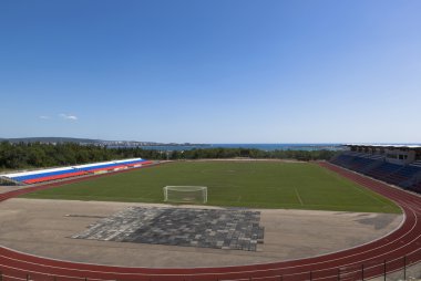 Spartak stadyumu şehrin Gelendzhik, Krasnodar bölgesi, Rusya Federasyonu
