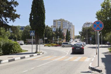 Griboedova ve Leselidze Gelendzhik, Krasnodar bölgesi, Rusya sokaklarında kesişimi