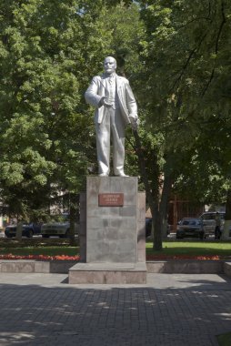 Anıt Lenin resort town Gelendzhik, Krasnodar bölgesi, Rusya Federasyonu