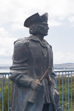Christopher Columbus anıt Denizcilik Müzesi Safari Park tatil beldesi Gelendzhik, Krasnodar bölgesi, Rusya Federasyonu