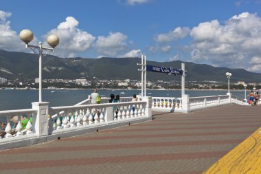 Gelendzhik, Krasnodar bölgesi, Rusya Federasyonu - 16 Temmuz 2015: 