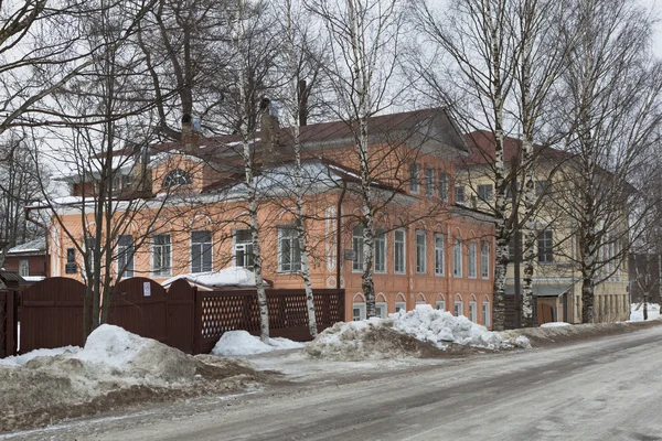 Verkhovazhye Vologda Region Federacja Rosyjska Marca 2015 Dom Artysty Mikhaleva — Zdjęcie stockowe