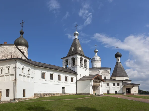 Monastero di Ferapontov Belozersky di natività della Vergine. Ferapontovo, distretto di Kirillov, regione di Vologda, Russia — Foto Stock