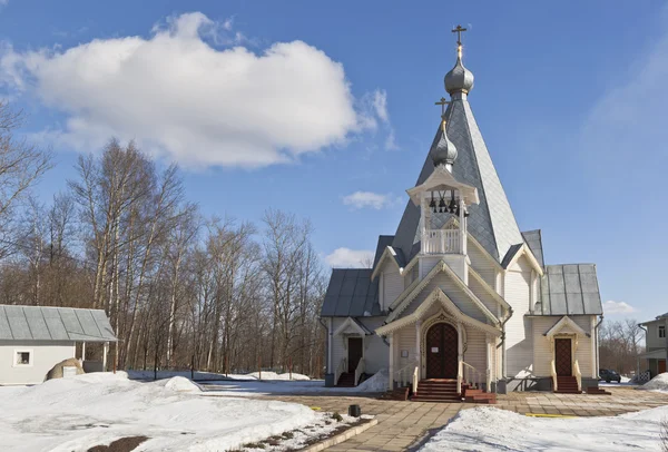 Ascension Temple dans la ville Sokol, région de Vologda de la Russie — Photo
