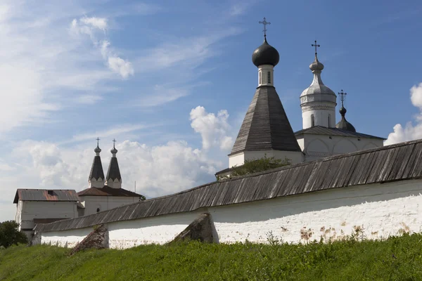 Ferapontov Belozersky klášter. Ferapontovo, okres Kirilov, Vologodská oblast, Rusko — Stock fotografie