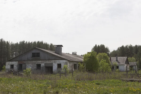 Upadek Opuszczone Gospodarstwo Rolne — Zdjęcie stockowe