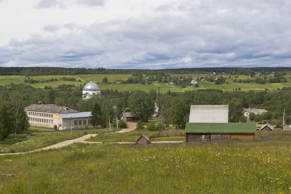 Dorp Morozovo Verkhovazhsky District Vologda Regio Rusland — Stockfoto