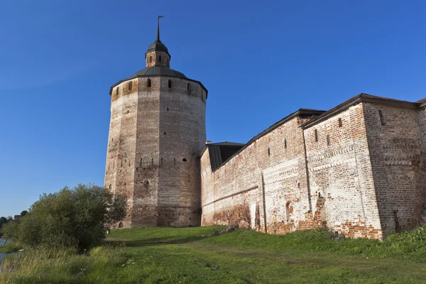 ベーロエ (大 Merezhennaya) タワー ロシア ヴォログダ地域で Kirillo Belozersky 修道院 — ストック写真