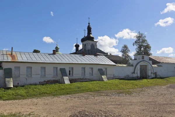 Voskresensky Goritsky női kolostor a Vologda region, Oroszország — Stock Fotó