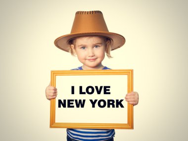  New York'u seviyorum metin. 