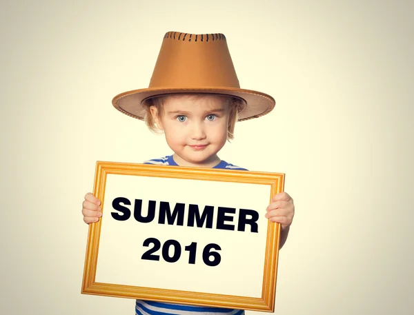 Text sommaren 2016 — Stockfoto