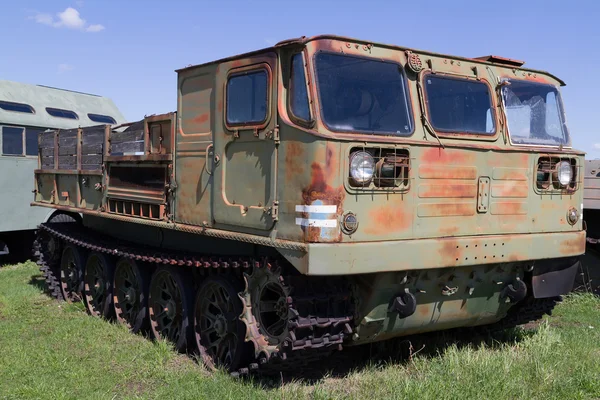 Sovětské vojenské vozidlo, světové války — Stock fotografie