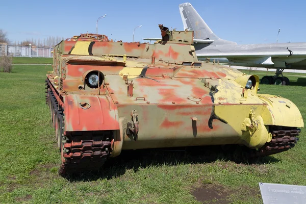 Tanque soviético de tempos de Segunda guerra mundial — Fotografia de Stock