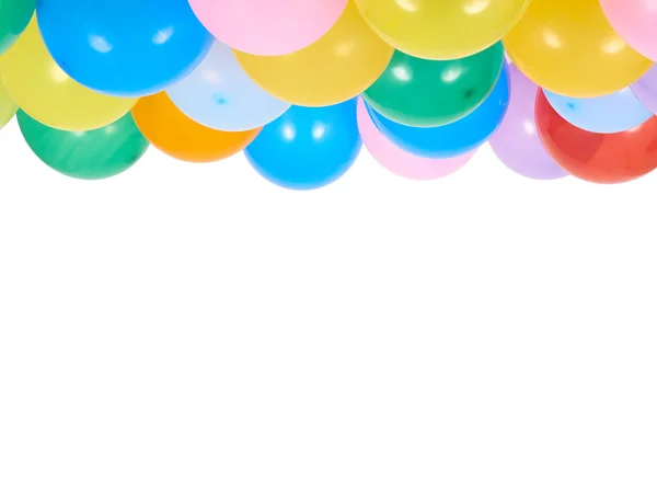 Balloons showing splendid colors closeup. — Stock Photo, Image
