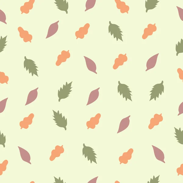 Leaf seamless pattern — Stock Vector