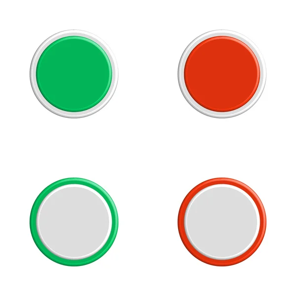 Variações de botões — Vetor de Stock
