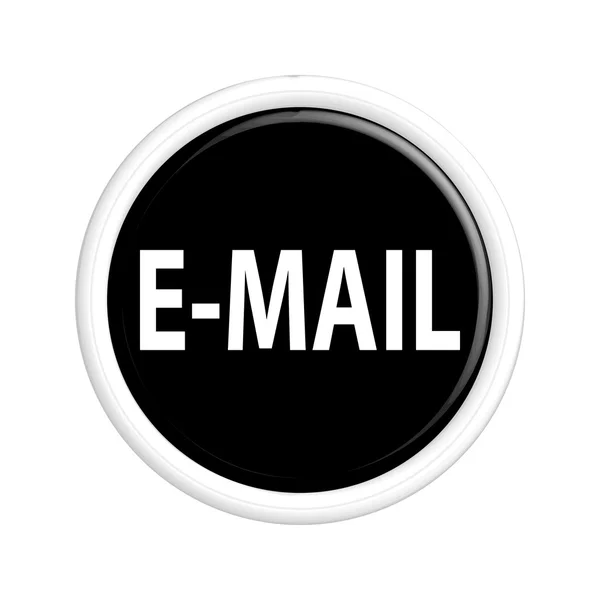 Pulsante E-Mail — Vettoriale Stock